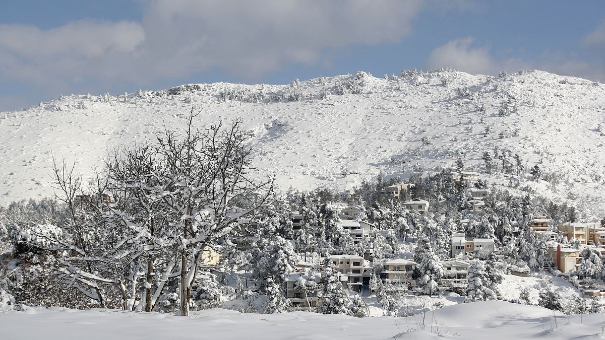 Φωτογραφία Αρχείου: Ελλάδα - χιονισμένο τοπίο