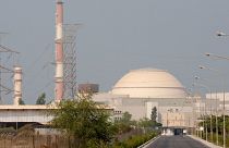 نمایی از نیروگاه اتمی بوشهر در سال ۲۰۱۰