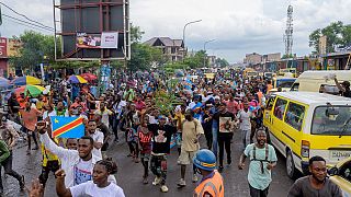 Goma residents protest deployment of Rwandese policemen in DRC