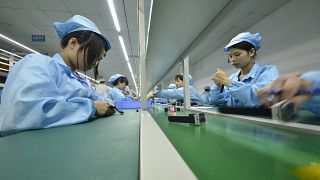 Çinli işçi kadınlar