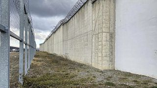Vista de la prisión de 300 celdas a 50 kilómetros al sureste de la capital, Pristina, 17/12/2021, Giljan, Kosovo