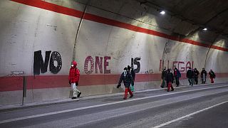 Migrantes arriscam vida nos Alpes