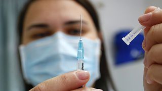 Comirnaty-vakcina beadása a Kanizsai Dorottya Kórházban