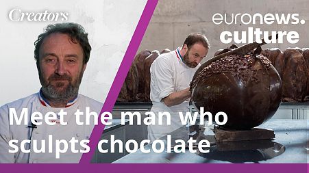 Chocolate sculptor Patrick Roger
