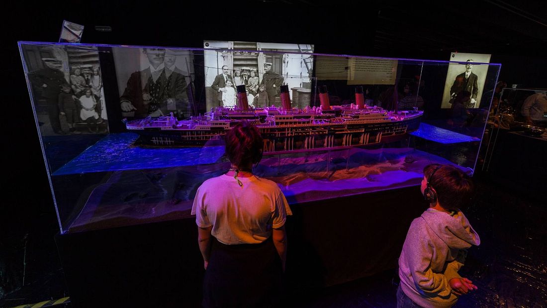 Immersive exhibition dedicated to the sinking of the RMS Titanic has docked in London Euronews