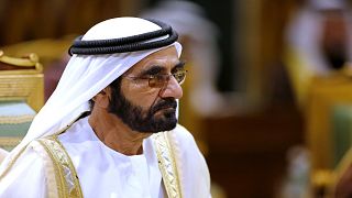 Prime Minister of the United Arab Emirates Sheikh Sheikh Mohammed bin Rashid Al Maktoum in Saudi Arabia on Dec. 10, 2019.