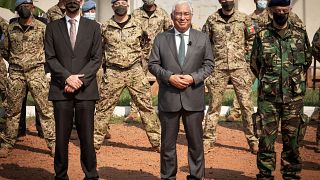 António Costa em visita à República Centro Africana