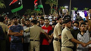 Στιγμιότυπο από παλιότερη διαδήλωση στη Λιβύη
