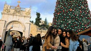 مدينة الناصرة ذات الأغلبية العربية في إسرائيل.