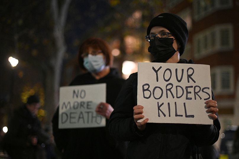 London, the UK. November, 2021. Daniel Leal/AFP