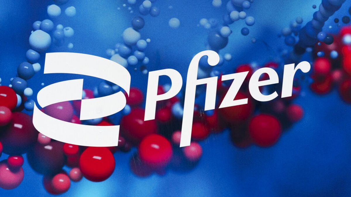 ABD'li ilaç firması Pfizer'ın logosu