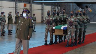 Afrique du Sud : hommage à un soldat de la SADC mort au combat
