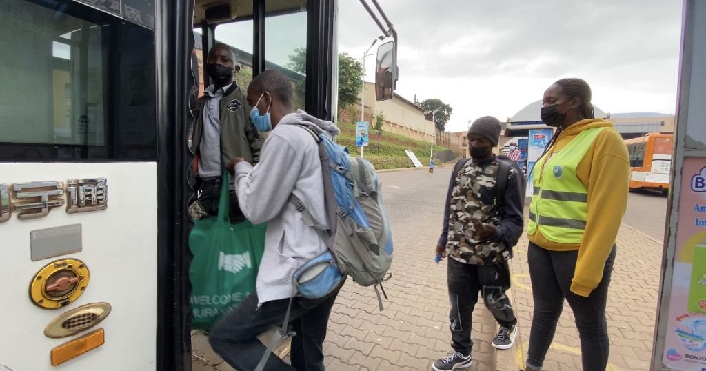 Public buses in rwanda require passengers to present vaccination certificates