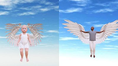 Two of the manifestations of positivity on MyAngels.com Two of the manifestations of positivity on MyAngels.com