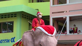Santa Claus parades around the world