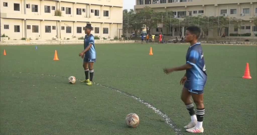 Young women flourishing in football in Benin