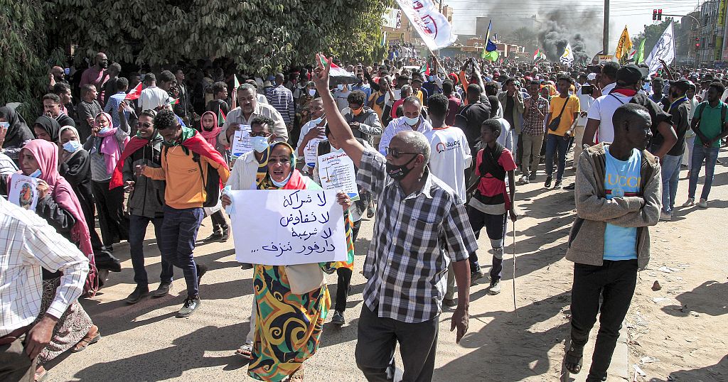 Christmas day protest: Thousands of Sudanese march in Khartoum in anti-coup rallies