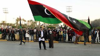 الليبيون يحتفلون بالذكرى السبعين لاستقلال بلادهم. 2021/12/24