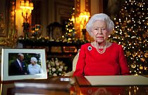 La Reine Elisabeth II, le 25 décembre 2021, Windsor