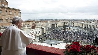 Pope Francis delivers the Urbi et Orbi