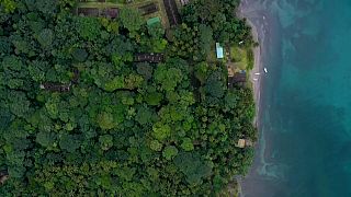L'isola di Gorgona, al largo della Colombia nell'oceano Pacifico