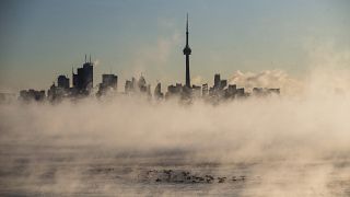 موجة صقيع ضربت كندا في العام 2016