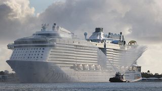 Archiv: Die "Odyssey of The Seas" der Royal Caribbean kommt im Port Everglades in Fort Lauderdale an. 10.6.2021