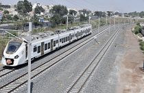В Дакаре тестируют новый скоростной поезд (TER), ноябрь 2021