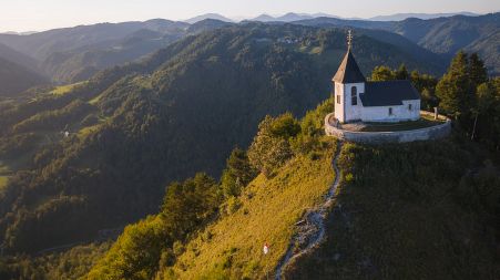 Mount Polhov Gradec, Slovenia