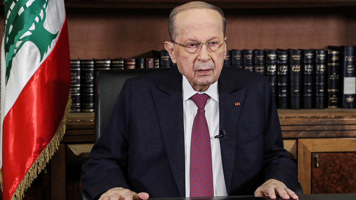 Michel Aoun, Presidente do Líbano