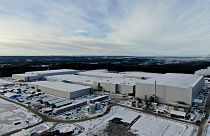 L'usine Northvolt à Skelleftea en Suède, image publiée le 29 décembre 2021 par l'entreprise