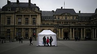 Archives : centre de dépistage à Paris, le 14/12/2021