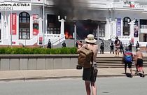 Канберра: пламя охватило здание, где ранее заседал парламент 
