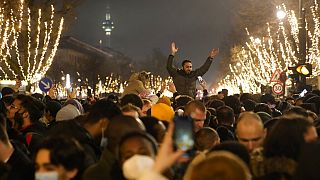 Berlin: Tausende Feiernde trotzten Unter den Linden dem Versammlungsverbot
