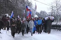Carrera solidaria en la ciudad rusa de Yaroslavl para dar la bienvenida a 2022