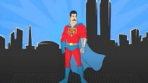 نیکلاس مادورو در قامت سوپرمن در یک مجموعه انیمیشن