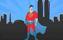 نیکلاس مادورو در قامت سوپرمن در یک مجموعه انیمیشن