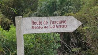 Loango, former slave trade route threatened by erosion