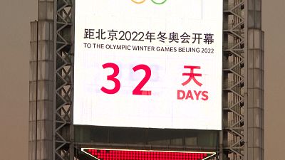 شاهد: تدريبات ومحاكاة لحفل توزيع الميداليات قبل انطلاق الألعاب الشتوية في بكين