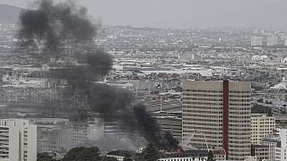 South Africa: Parliament fire flares up again