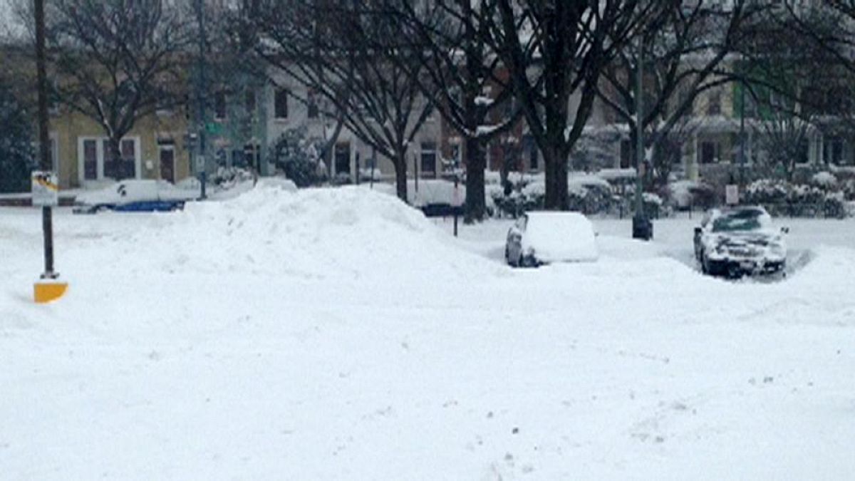 Tempesta di neve a Washington