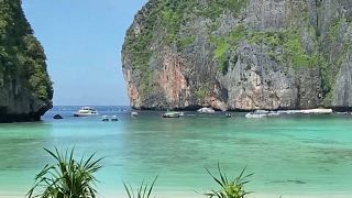 Playa Maya Bay en Tailandia