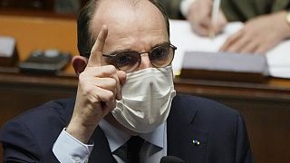 Jean Castex en la Asamblea Nacional de Francia