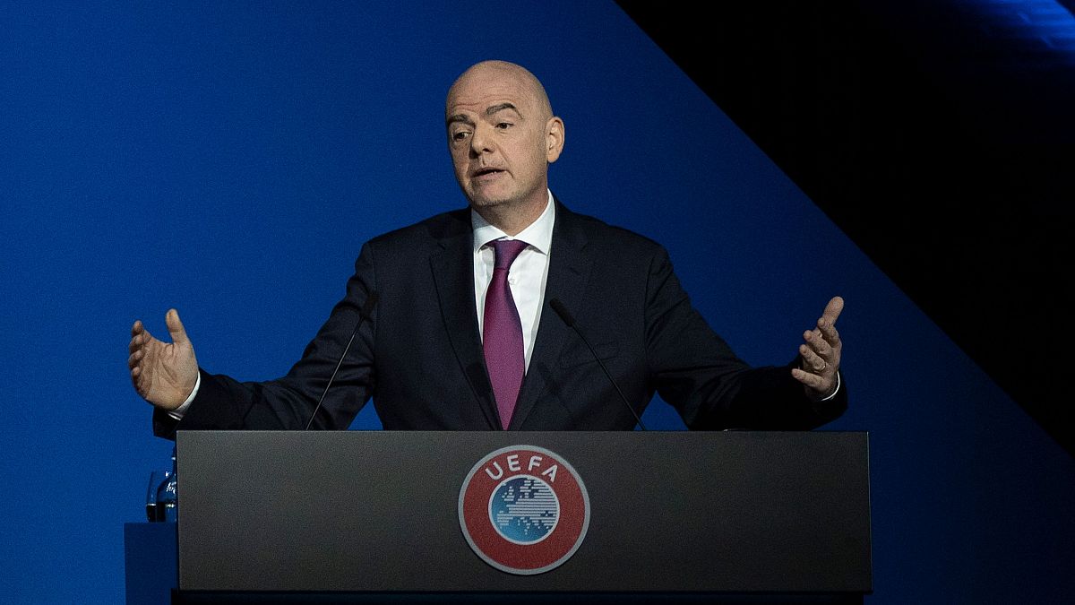 Gianni Infantino has been FIFA president since 2016