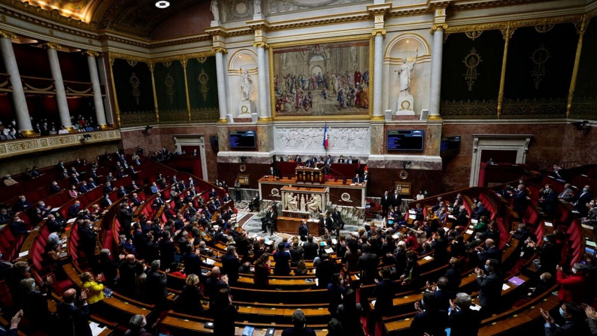 French National Assembly in Paris
