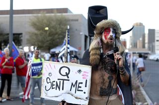 Jacob Chansley, also known as the Qanon Shaman, was jailed after the storming of the Capitol.