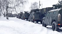 Des troupes russes de la maintien de la paix au Kazakhstan le 6 janvier 2022