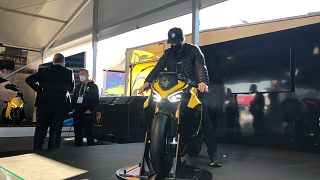 Superbike de Damon en el CES de Las Vegas