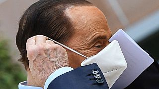 Silvio Berlusconi in uno scatto dell'agenzia di stampa AFP