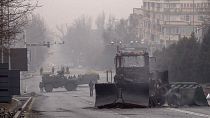 Almaty, la capitale économique du pays, est une ville fantôme après deux jours de violences